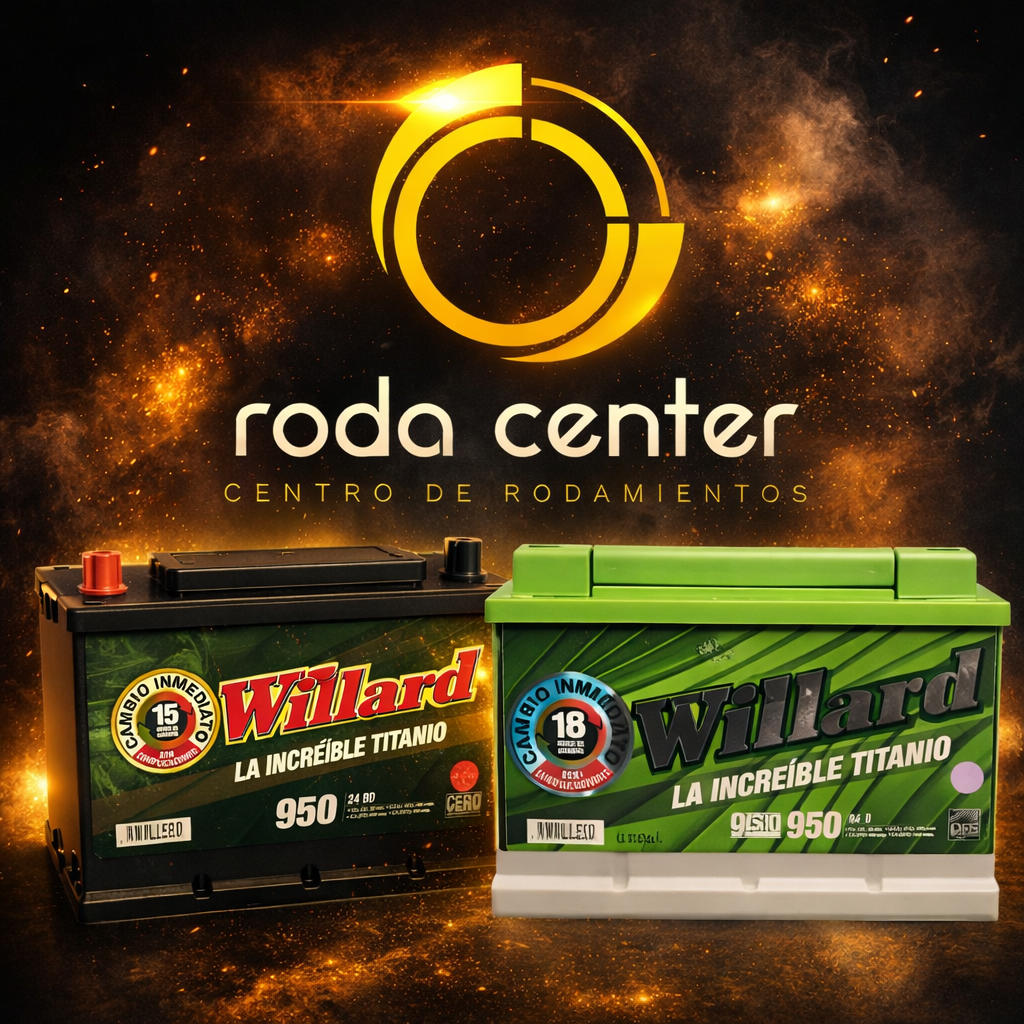 Bateria willard para vehiculo